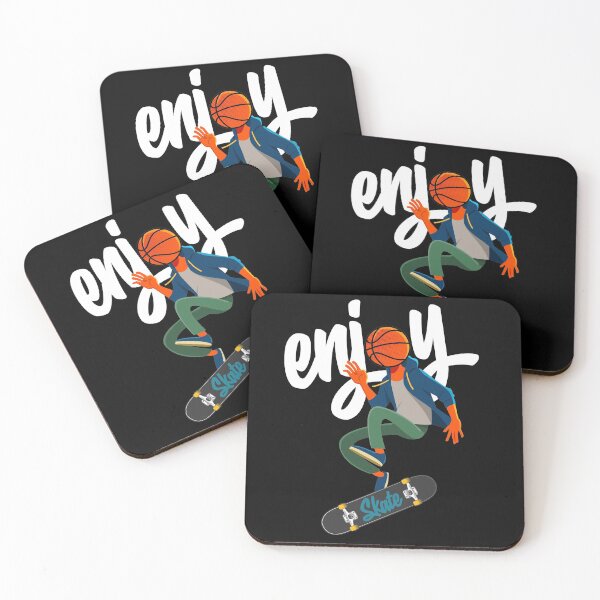 Item preview, The ball head on the skateboard - Enjoy Skateboarding Tricks designed and sold by Jesus Alberto Padrón.