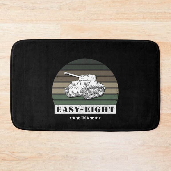 Item preview, M4A3E8 Easy - Eight Sherman USA WW2 Medium Tank Retro Vintage designed and sold by Xeuno.