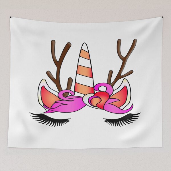 Item preview, Magical christmas unicorn designed and sold by Sossou1.