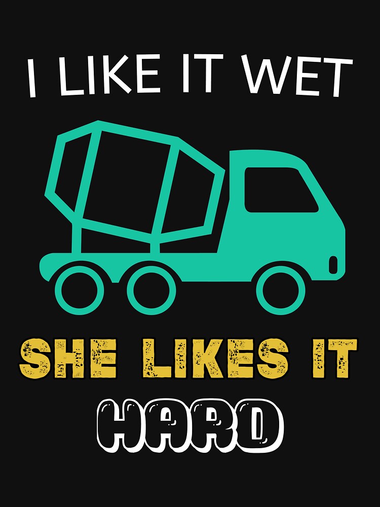 "Funny Concrete Mixer Cement Mixer Truck Driver Gift, Concrete mixing transport trucks" T