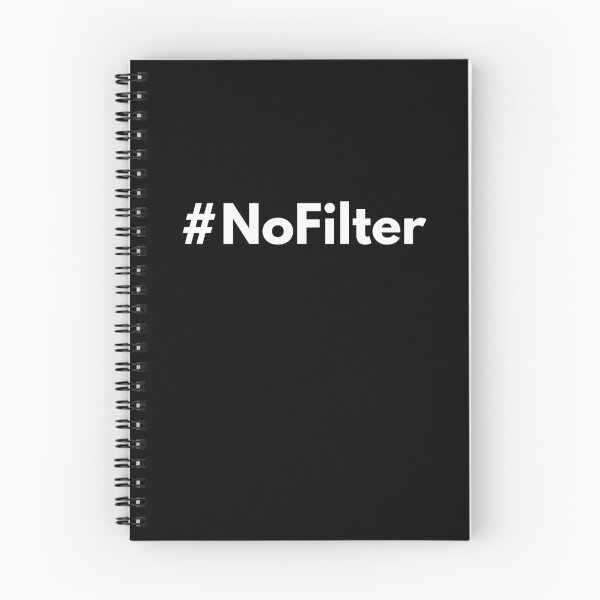 Item preview, Hashtag No Filter designed and sold by HashtagZone.