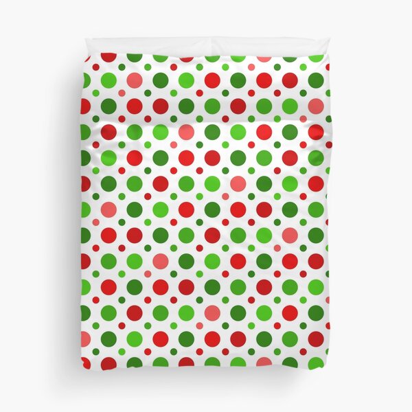 Item preview, Red and green polka dot pattern designed and sold by IoanaHraball.