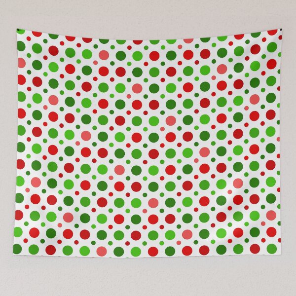 Item preview, Red and green polka dot pattern designed and sold by IoanaHraball.