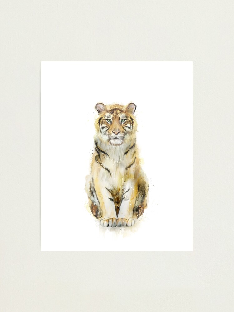 Alternate view of Tiger // Sound Photographic Print