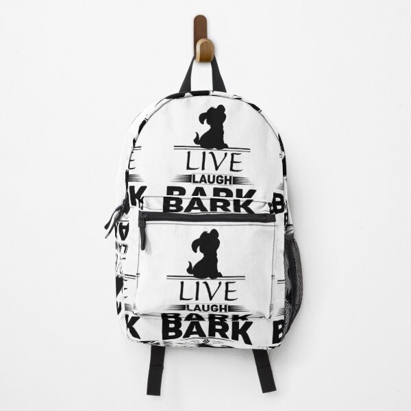 Item preview, Funny Live Laugh Bark designed and sold by Belhbib Art ⭐⭐⭐⭐⭐.