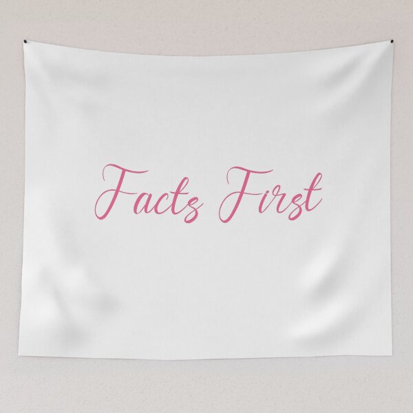 Item preview, Facts First designed and sold by PrintBrint.