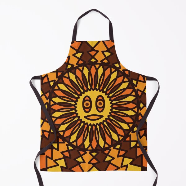 Item preview, Colorful abstract Sun with sad face designed and sold by moustafakhalil.