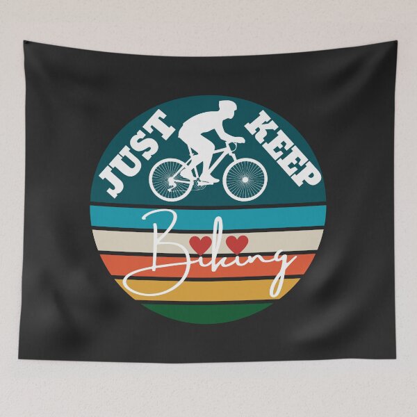 Item preview, Just keep Biking  designed and sold by UnboundFull.