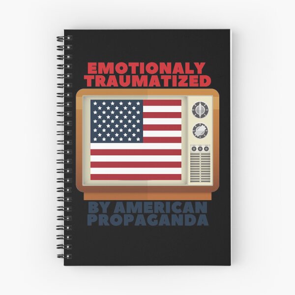 Item preview, American Propaganda Makes Me Emotionaly Traumatized designed and sold by TrendKing.