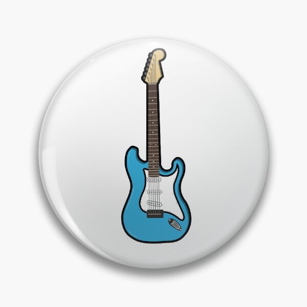 Item preview, Blue electric guitar designed and sold by MeIanie.
