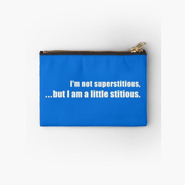 Item preview, I'm not superstitious, but I am a little stitious designed and sold by Primal Mistry.