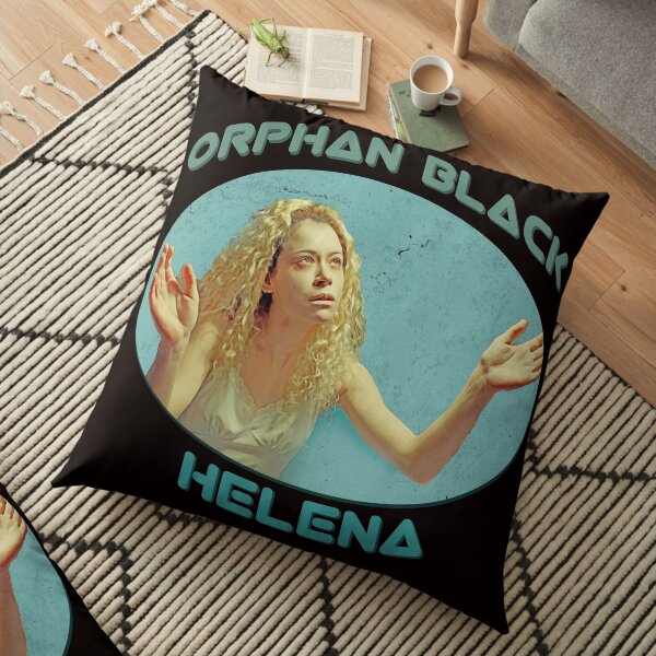 OrphanBlack CloneClub Sestras Helena DYAD Clone Club Orphan Black Fanart Floor Pillow