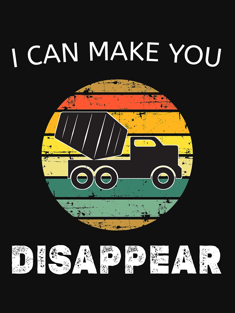 "Funny Concrete Mixer Cement Mixer Truck Driver Gift, Concrete mixing transport trucks" T