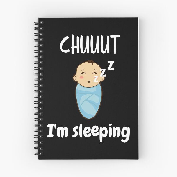 Item preview, Chut I'm sleeping- Swaddle baby  designed and sold by wiwiart.