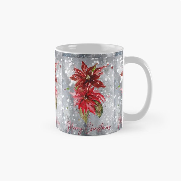 Item preview, Merry Christmas Winter Poinsettia designed and sold by Tonia Henry.