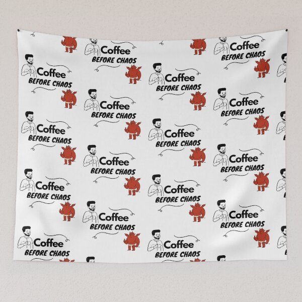 Item preview, Coffee before chaos designed and sold by leonmarket.