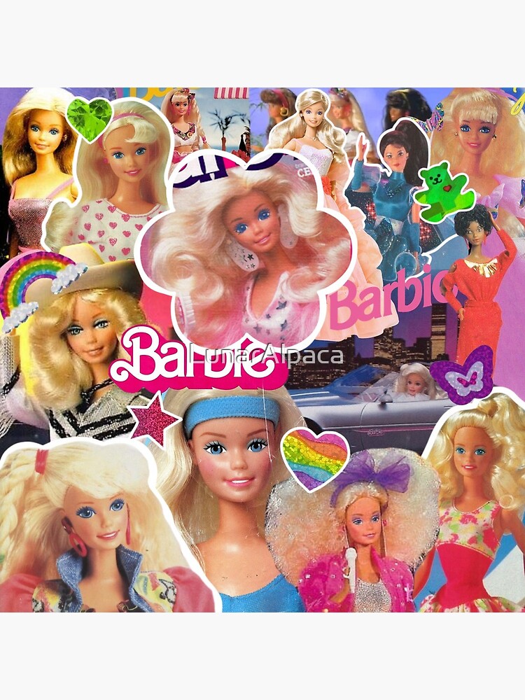 sigaret Grondwet wortel 80's barbie 2.0" Greeting Card for Sale by LunarAlpaca | Redbubble