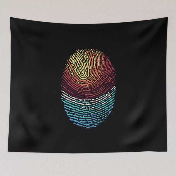 Item preview, Fingerprint Sunset designed and sold by Tobe Fonseca®.
