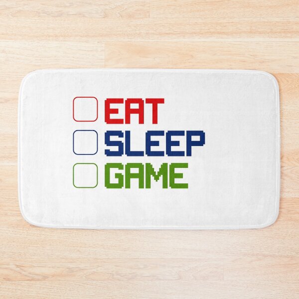 Item preview, Eat, Sleep, Game. designed and sold by Pixelcraftsmith.
