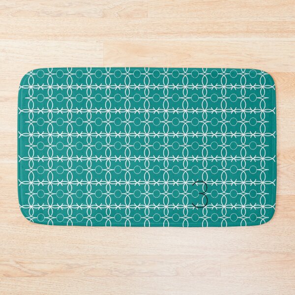 Item preview, Trellis Pattern No.3 Teal designed and sold by Quooki.
