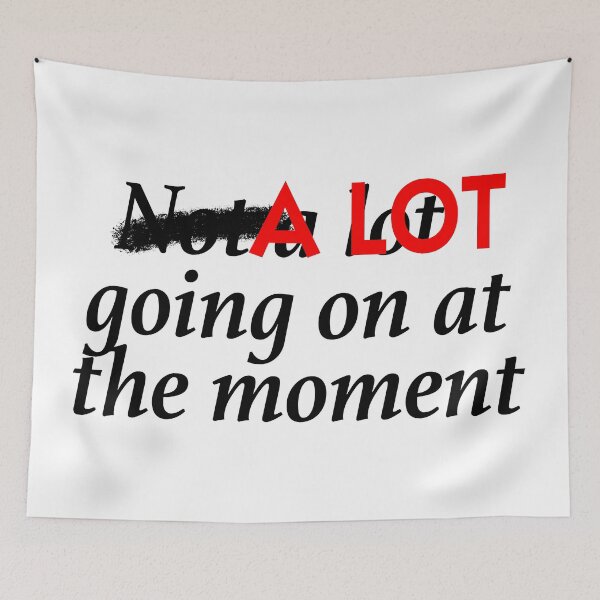 Item preview, (Not) A LOT going on at the moment designed and sold by maitenac.