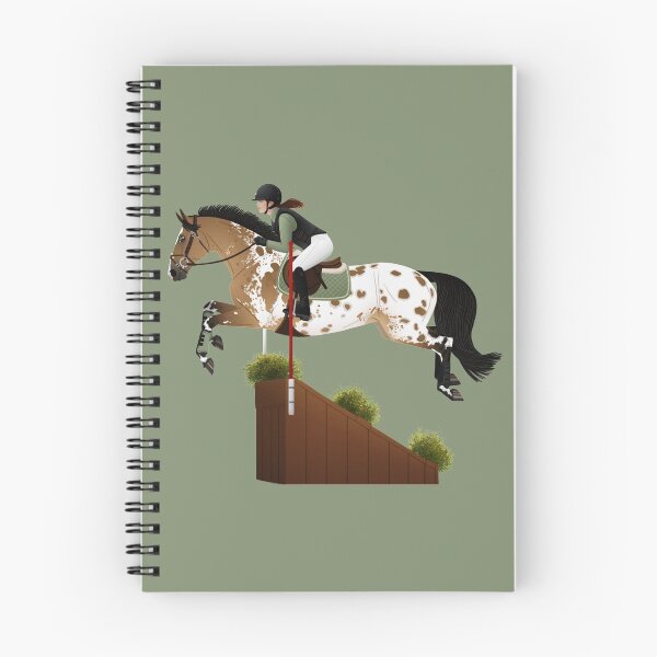 Item preview, Buckskin Appaloosa Eventer - Equine Rampaige designed and sold by equinerampaige.