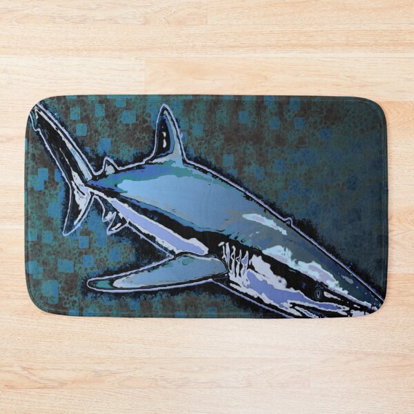 Item preview,  blue shark gradient (black) designed and sold by MsTyson.