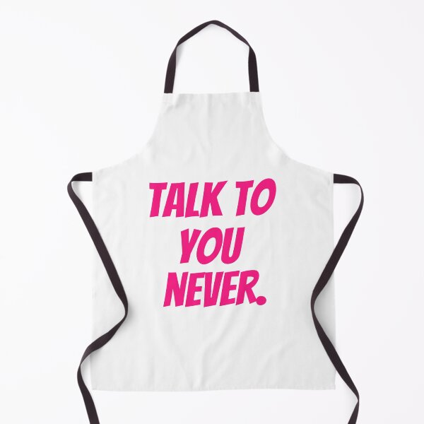 Item preview, Talk to you never. (pnk) designed and sold by Fit & Fun Gallery.