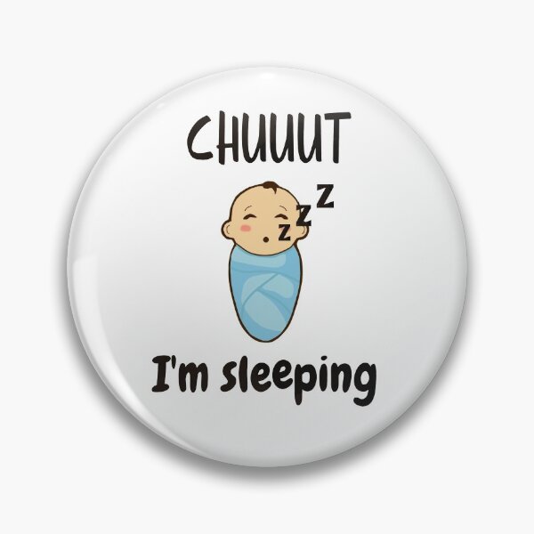 Item preview, Chut I'm sleeping- Swaddle baby designed and sold by wiwiart.