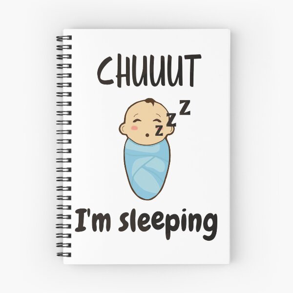 Item preview, Chut I'm sleeping- Swaddle baby designed and sold by wiwiart.