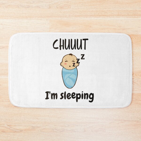 Item preview, Chut I'm sleeping- Swaddle baby designed and sold by wiwiart.