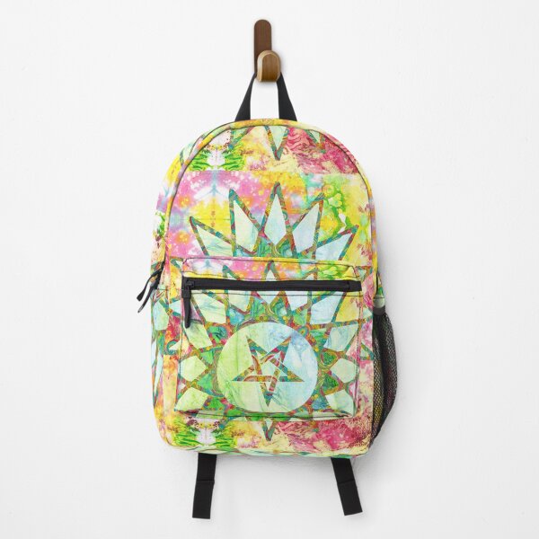 Item preview, Tie Dye Solar Pentagram designed and sold by MagickMama.