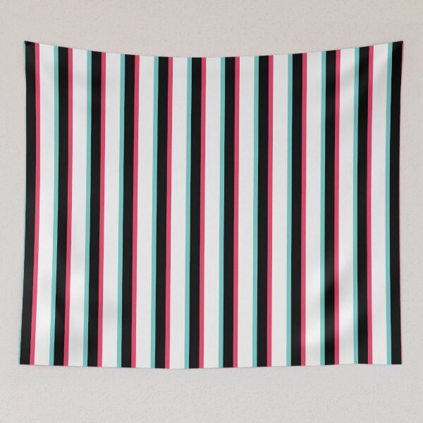 Item preview, Tik Tok Colored Striped Design designed and sold by AlanPhotoArt.