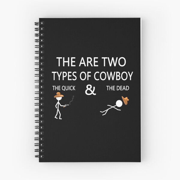 Item preview, THERE ARE TWO TYPES OF COWBOY designed and sold by onemoormove.
