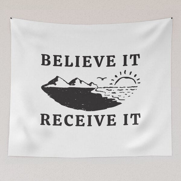 Item preview, Believe It Receive It | Law of Attraction designed and sold by RonVivero.