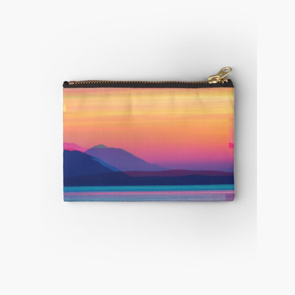 Item preview, Retro, Neon Mountain and Lake View designed and sold by reptarro.