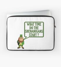Funny Irish shenanigans Laptop Sleeve
