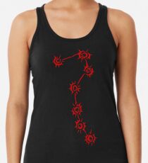 Camiseta con espalda nadadora Hokuto no Ken Siete cicatrices