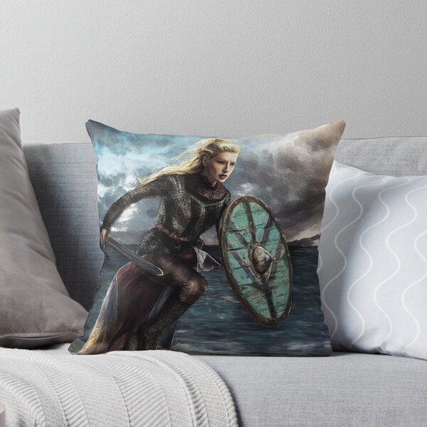 Item preview, "Vikings" Art - Lagertha designed and sold by nerd-girl-art.