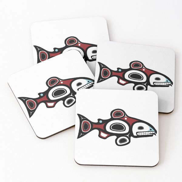 Item preview, Vancouver Native Style Fish Art designed and sold by killies.