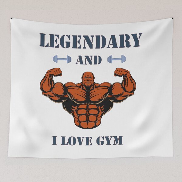 Item preview, Legendary and i love gym designed and sold by Desibeau.