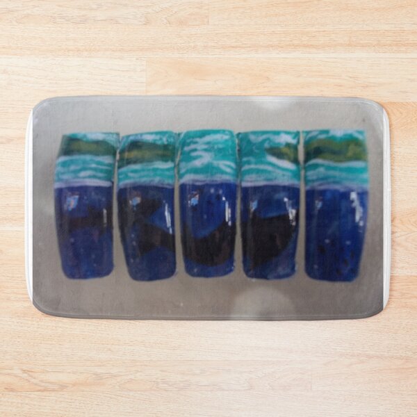 Item preview,  shark in deeply ocean on artificial nails designed and sold by Lan thi Nguyen.