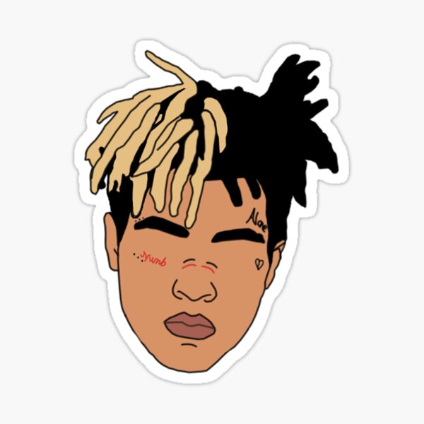 XXXtentacion Graphic Art Sticker