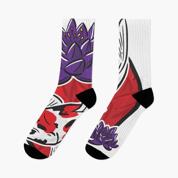 Item preview, Carp koi fish with water lilies designed and sold by AleksOrel.