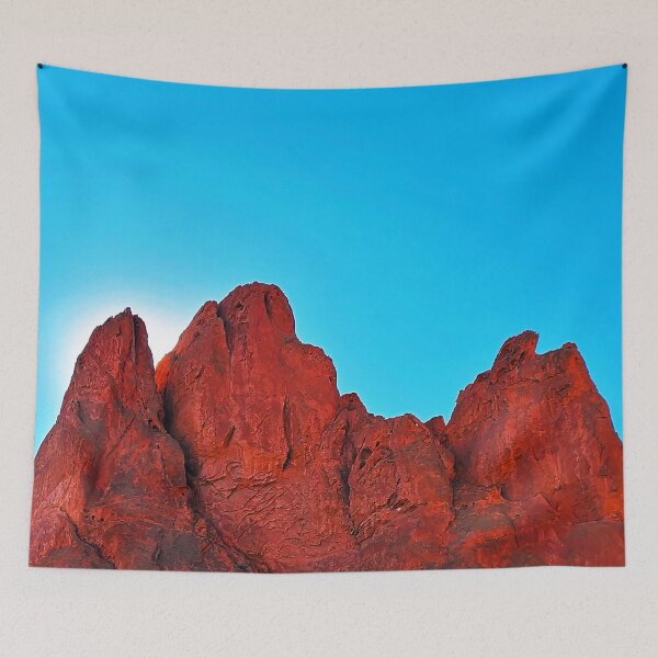 Item preview, Red Rock & Sun (Garden of the Gods, CO, USA) designed and sold by DTrickta.