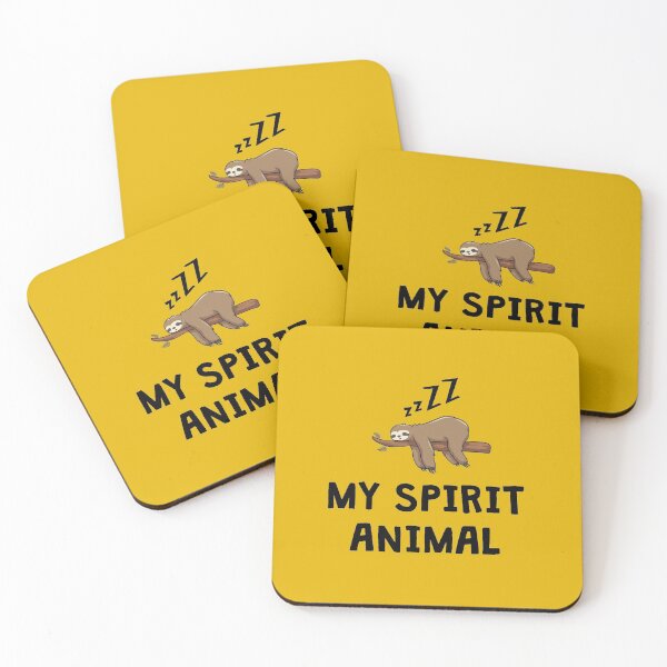 Item preview, FUNNY SLOTH SPIRIT ANIMAL DESIGN  designed and sold by Picspot.
