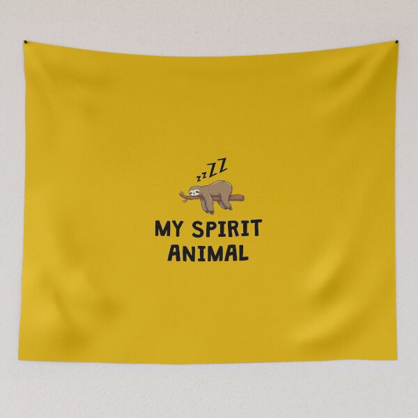 Item preview, FUNNY SLOTH SPIRIT ANIMAL DESIGN  designed and sold by Picspot.