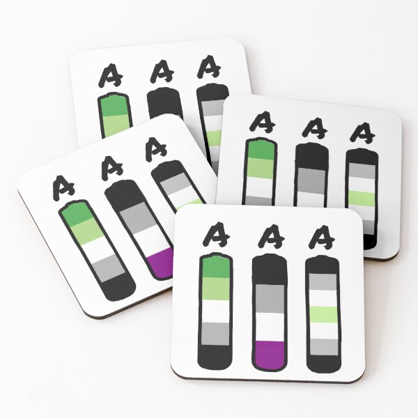 Item preview, AAA aromantic asexual agender batteries designed and sold by D0NN13D1N0.