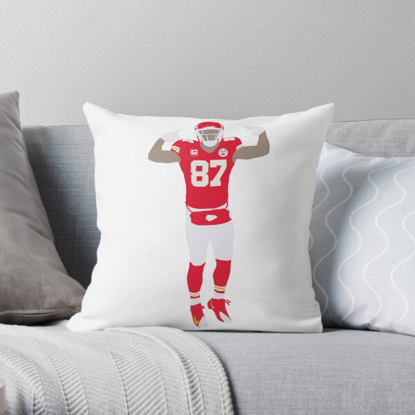 Travis Kelce Throw Pillow