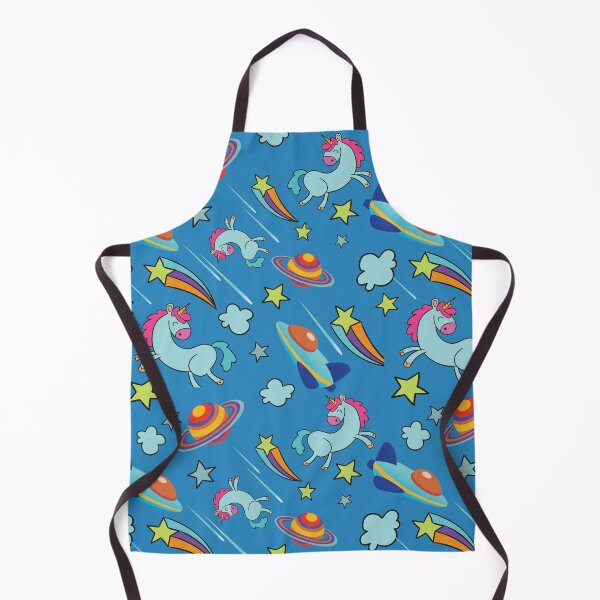 Item preview, Unicorn in Space Pattern Sky Blue  designed and sold by ABulgov.